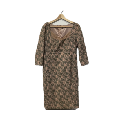 Moss and Spy Womens  Dress Size 14 Floral / Green / Pink  