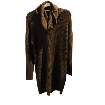 Collection Pimkie Womens  Size L Turtleneck Jumper Brown 