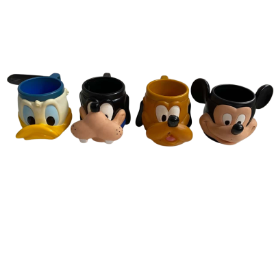 1992 Looney Tunes Collectable Mugs Set 