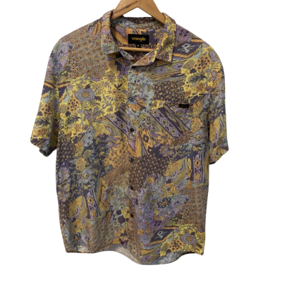 Wrangler Mens  Size M Short Sleeve Shirt Multicoloured 