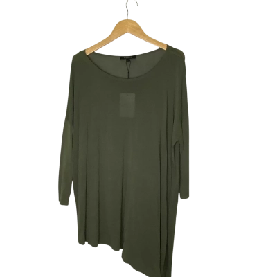 pingpong Womens  Size M 3/4 Sleeve Shirt Green 