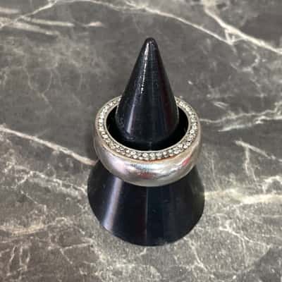 Oroton  Pave Set Stones Ring Size 5