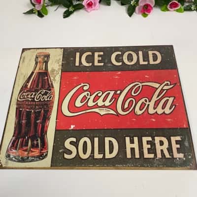 Coca-Cola Sign 40cm x 30cm 