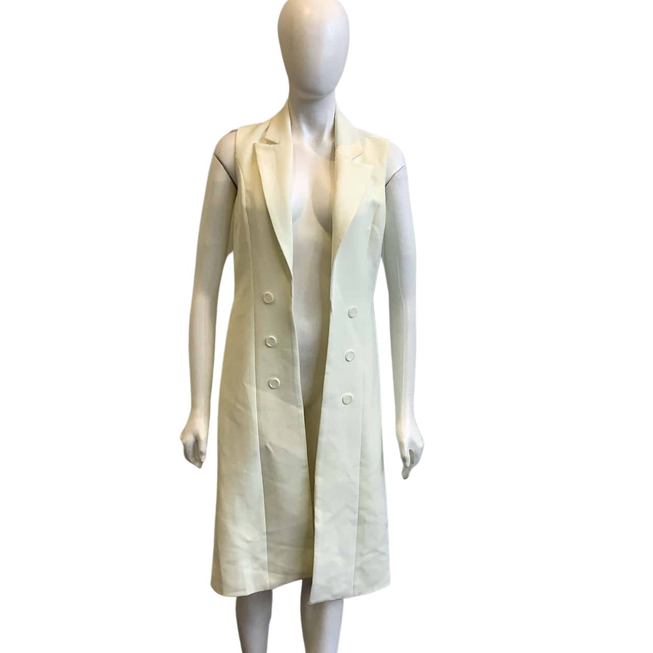 BNWT Bardōt Women's Size 6 Colette Vest Ivory (s)