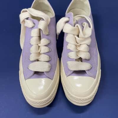 Converse Golf Le Fleur  Unisex  Size 7 Sneakers Cream / Purple 