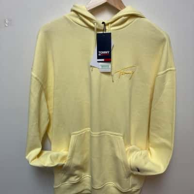 Tommy Hilfiger Mens  Size S Hoodie Yellow 