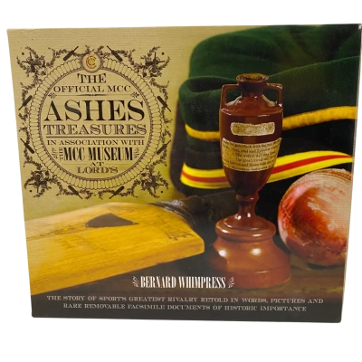 The Official MCC Ashes Treasures Hardcover Book