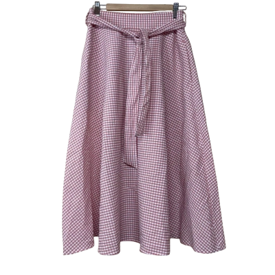 Brand New - Portmans Gingham Skirt - Size 8