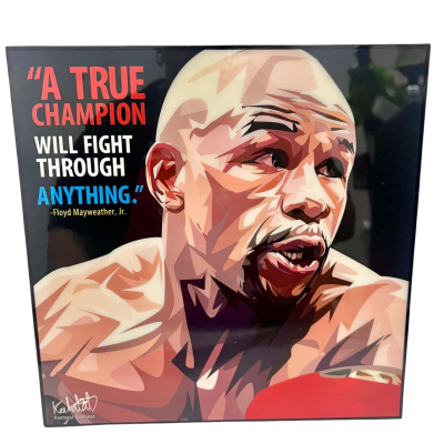 Wall Art-True Champion Will Fight Through Anything