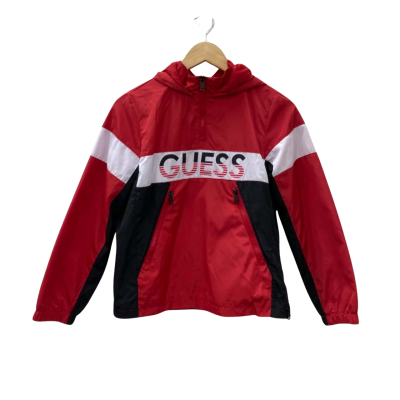 Guess Kids  Size 12 Jackets Red / White / Black (Raincoat)
