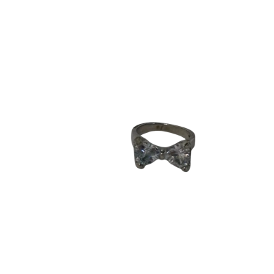 925 Marked Women's Ring With Bow