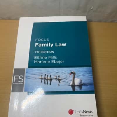 Focus Family Law 7th Edition textbook 