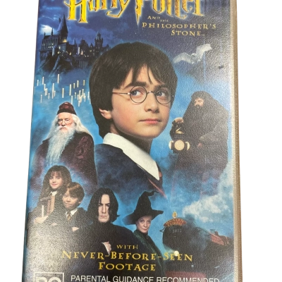 VHS-Harry Potter & The Philosophers Stone