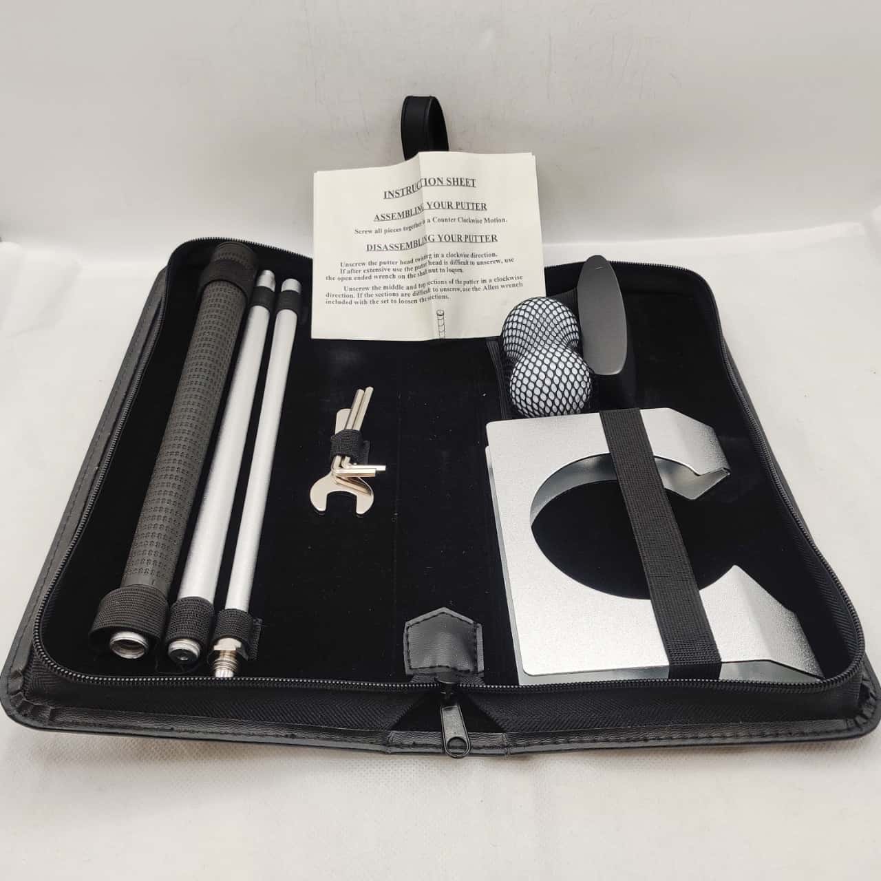 Golf Putting Practice Set Kit with Ball HoleCup Indoor Golf Putter