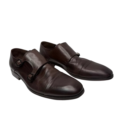 Aquila Mens  Size 46 Brown leather shoes 