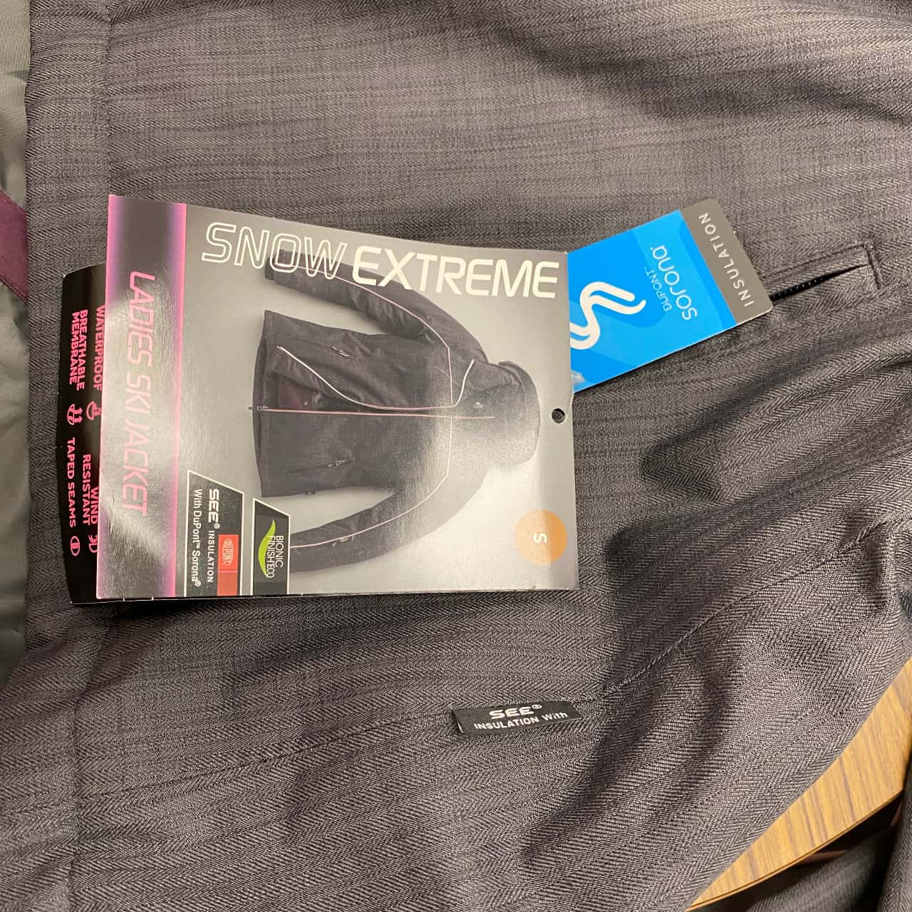 Crane Ski Jacket. Size S. New with tags