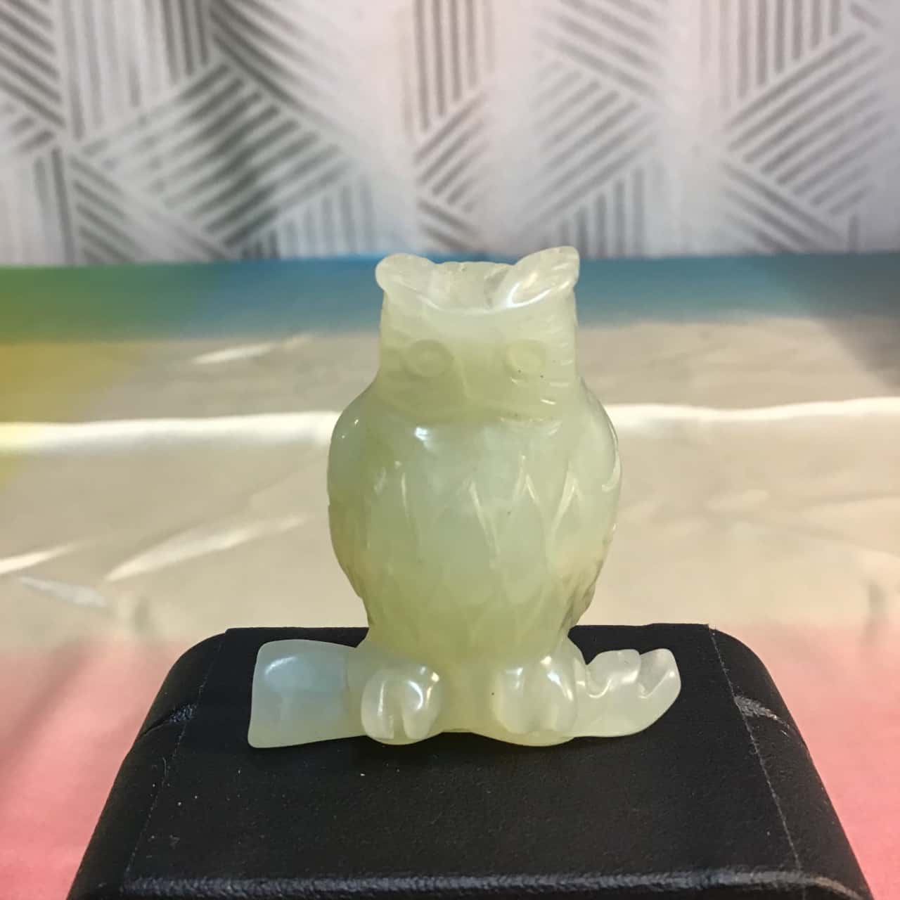 Jade Owl Figurine(s)