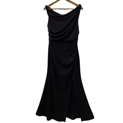 Sheike Womens  Size 16 Maxi Dress Black  