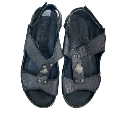 New Cabello  Womens Leather Size 36 Sandals Black  