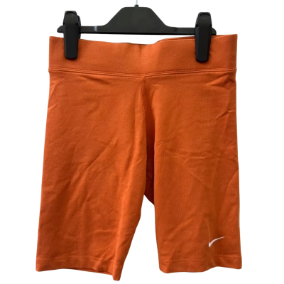 Nike Womens Size S Orange Bike Shorts 