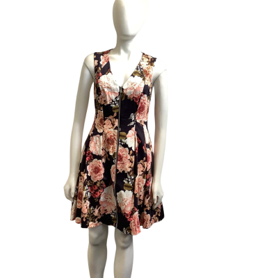 Brand New Portmans Womens  Size 10 Daydreamer Floral Sleeveless Dress Multicoloured