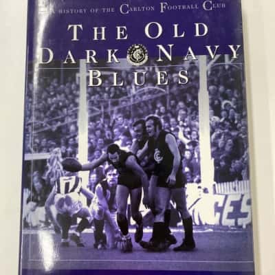 The old dark navy blues book