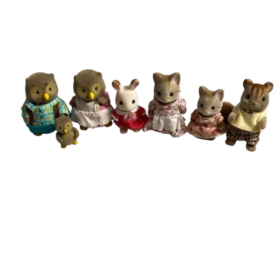 Sylvanian Toys x7 characters