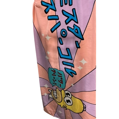 The Simpsons Beach Towel Pink/Purple/Pattern