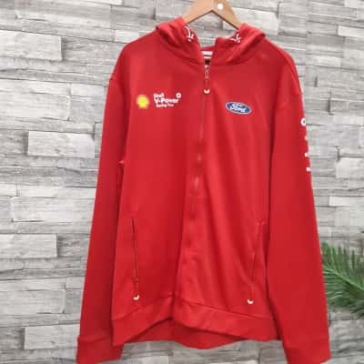  Mens  Size XXXL Front Zipper / Hood Jacket / Winter Jacket Blue / Red / White / Yellow 