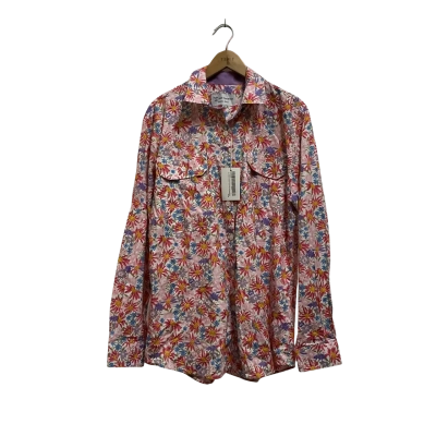  Just Country “Abbey Shirt” Womens  Size 14 Long Sleeve Top Multicoloured 