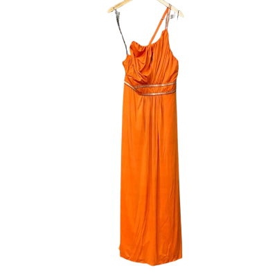 BNWT Events Womens Size L Orange Formal Dress
