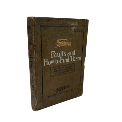 Vintage The Autocar ‘Faults and How To Find Them’ - Published 1909