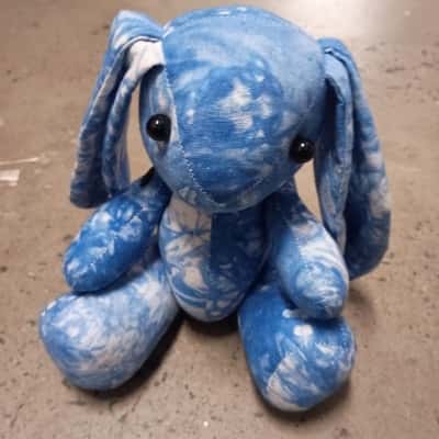 Fabric Movable Limbs Bunny