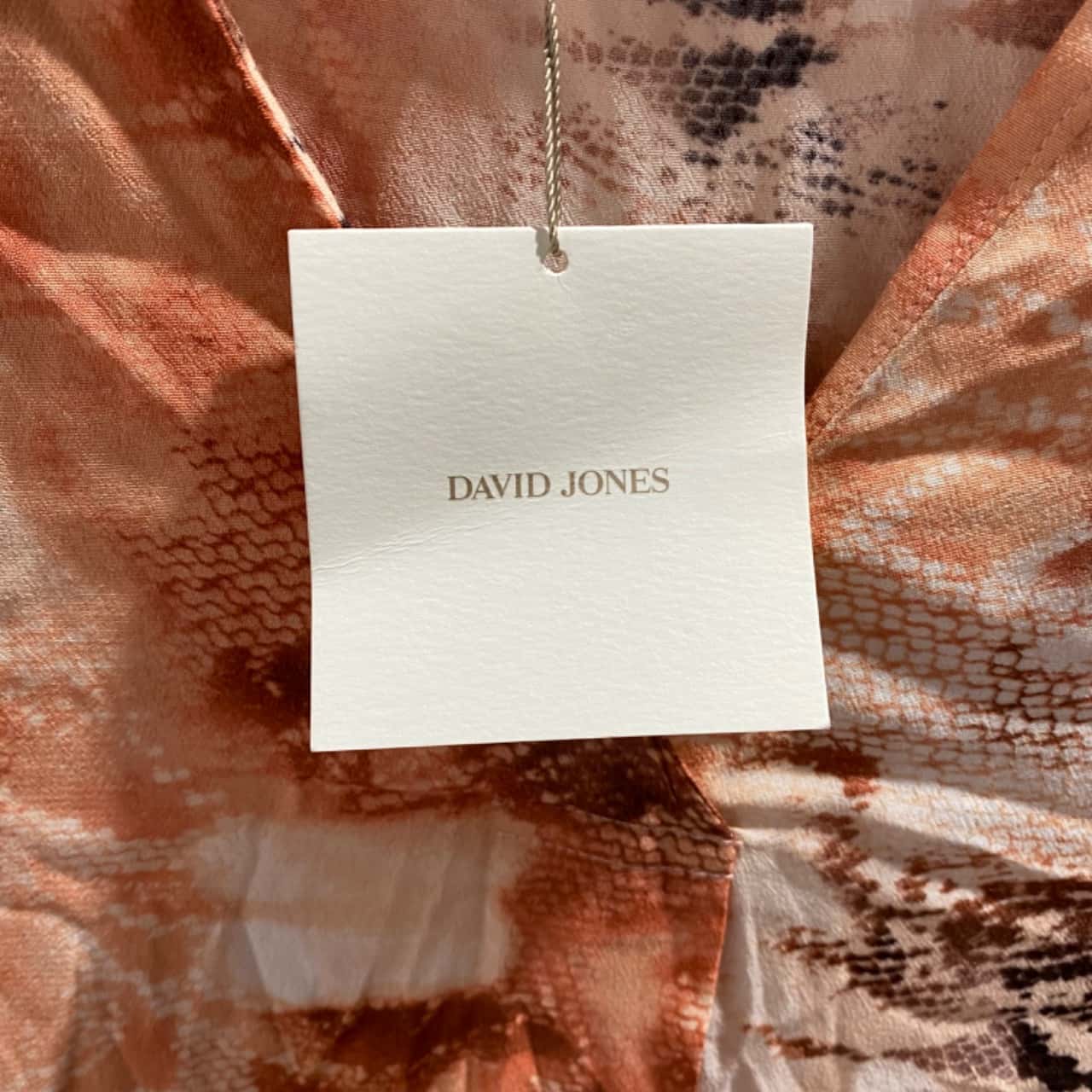 David Jones Womens Size 16 Midi Dress Floral / Pink (s) - New With Tags |  Salvos Stores