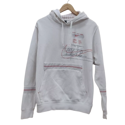 Nike Mens Size S Hoodie White (11)