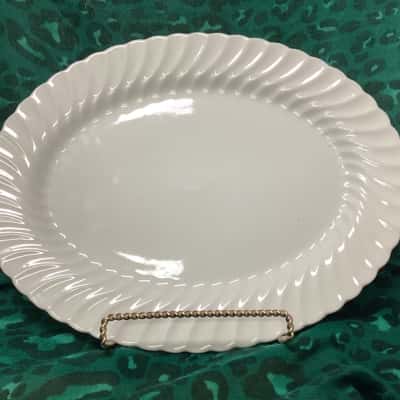 Johnson Bros Snowhite Regency Platter