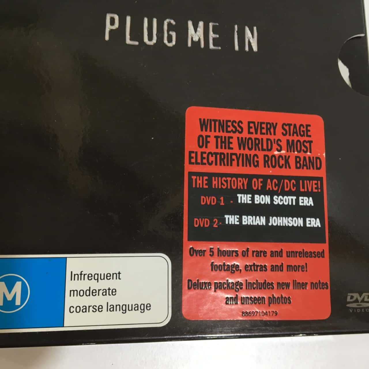 50% Off - AC/DC - Plug Me In, DVD Pack(s)