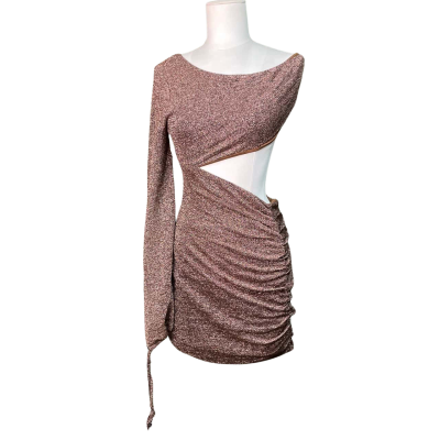 Showpo Womens  Size 10 Bodycon Dress Brown 