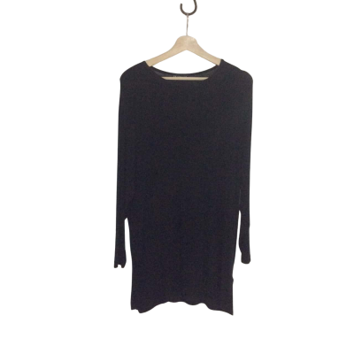 Feathers Womens  Size S Shift Dress Black  