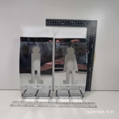 His and Hers Towell Garment Holders Over the Door Styles 