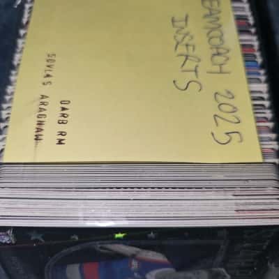 AFL Footy Cards Teamcoach Inserts 2025 (b30)