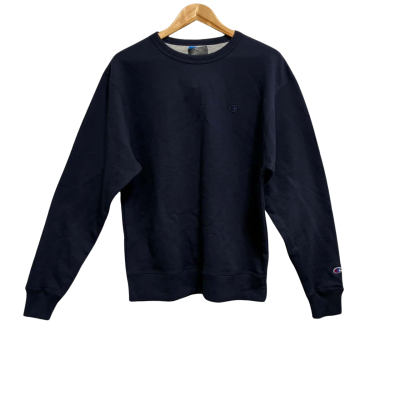 Champion Mens Size US M Navy Crewneck Jumper