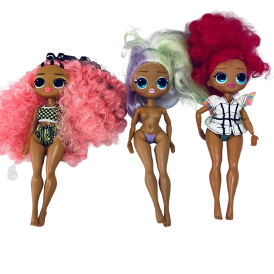 Bundle of 3 x OMG LOL Surprise dolls 