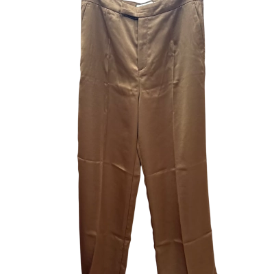 Love, Bonito Womens  Size L Bronze Satin Pants 
