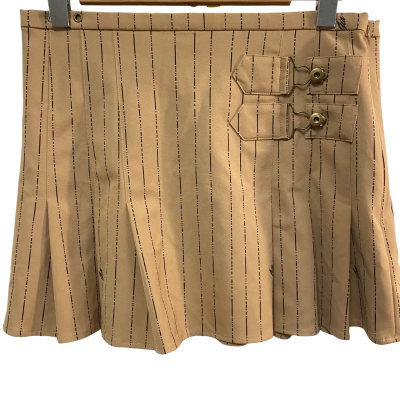 I.Am.Gia Size L Mini Skirt Black  / Brown 
