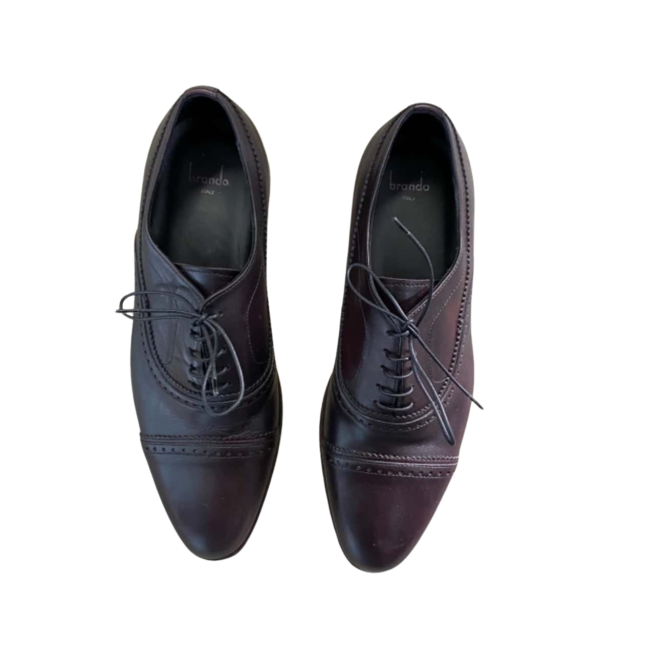 Brando Mens Size 42 Brown Dress Shoes(s)