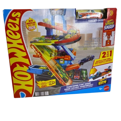 Hotwheels Transforming Stunt Garage 2026