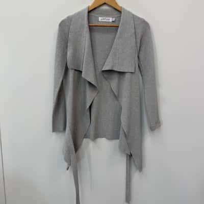 Petal + Pup Grey Wrap Cardigan - Size 6  