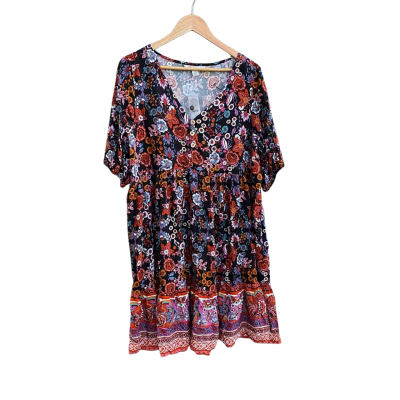 Rockmans Womens  Size 14 Casual Dress Floral 