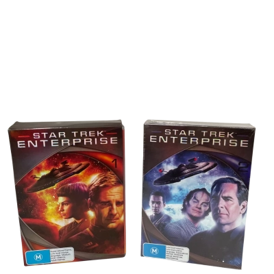 Star Trek Enterprise DVDs Seasons 1,2,3,4,